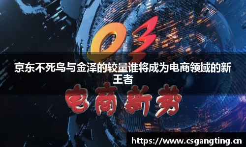 京东不死鸟与金泽的较量谁将成为电商领域的新王者